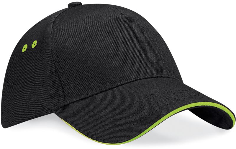 black/lime green