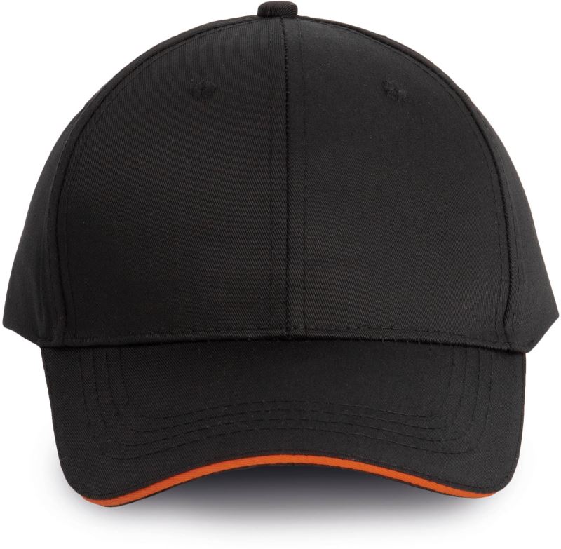 black/orange