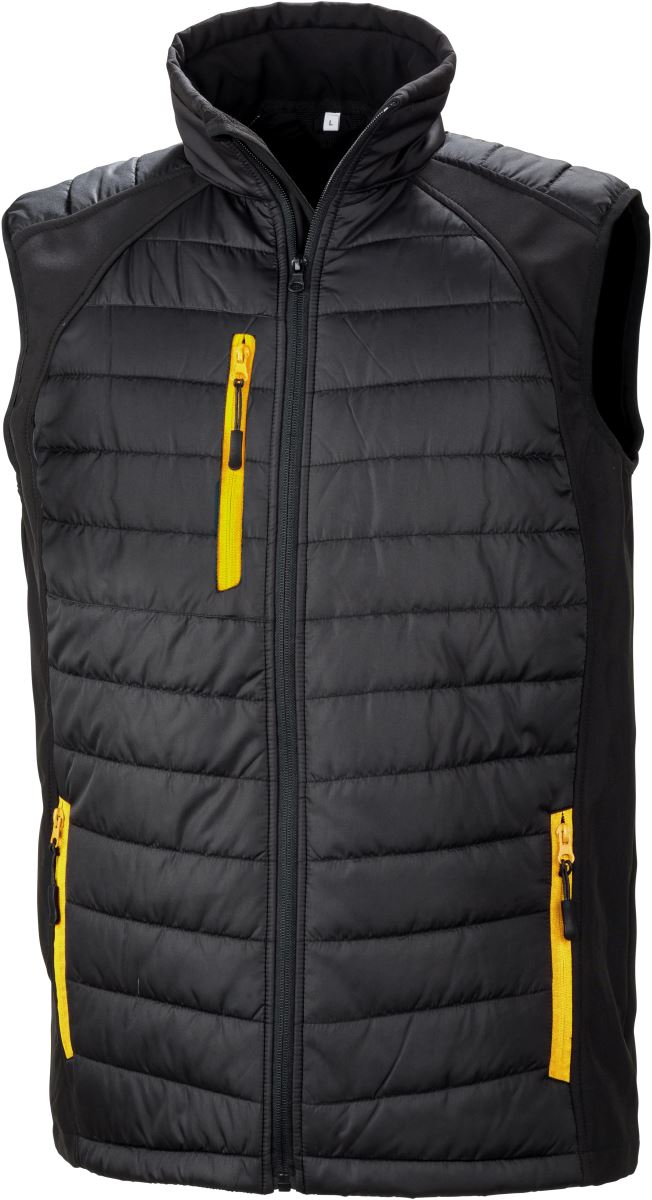 black/yellow