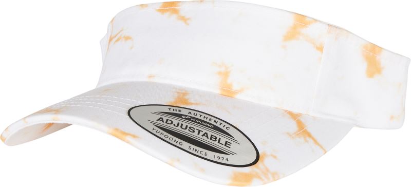 batik orange/white