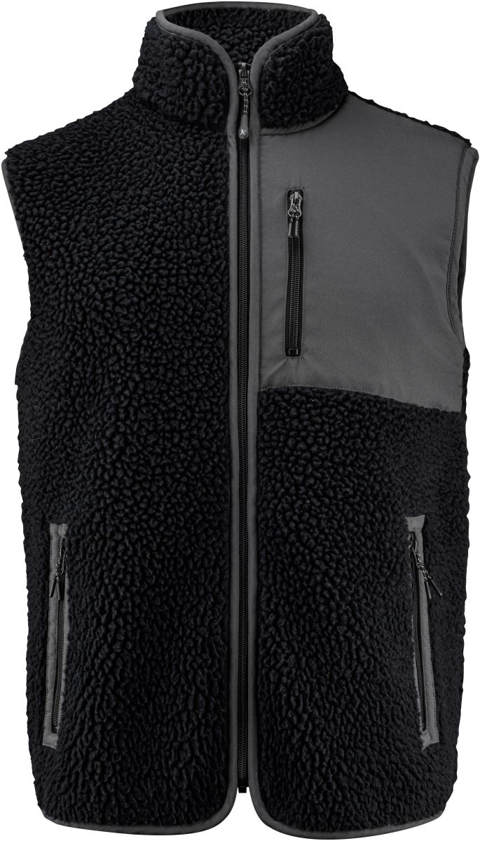 James Harvest | Kingsley Fleece Vest Men