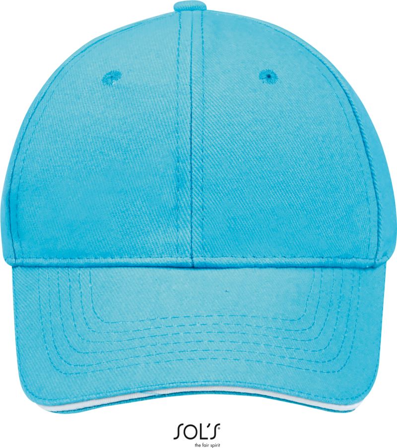 turquoise/white