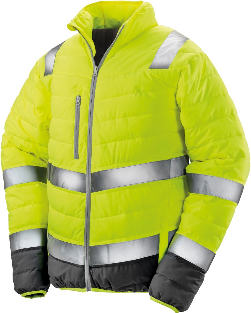 fluorescent yellow/grey