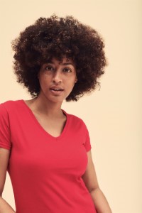 F.O.L. | Lady-Fit Valueweight V-Neck T